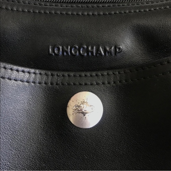 LONGCHAMP Leather Shoulder Bag EUC! - Picture 3 of 12